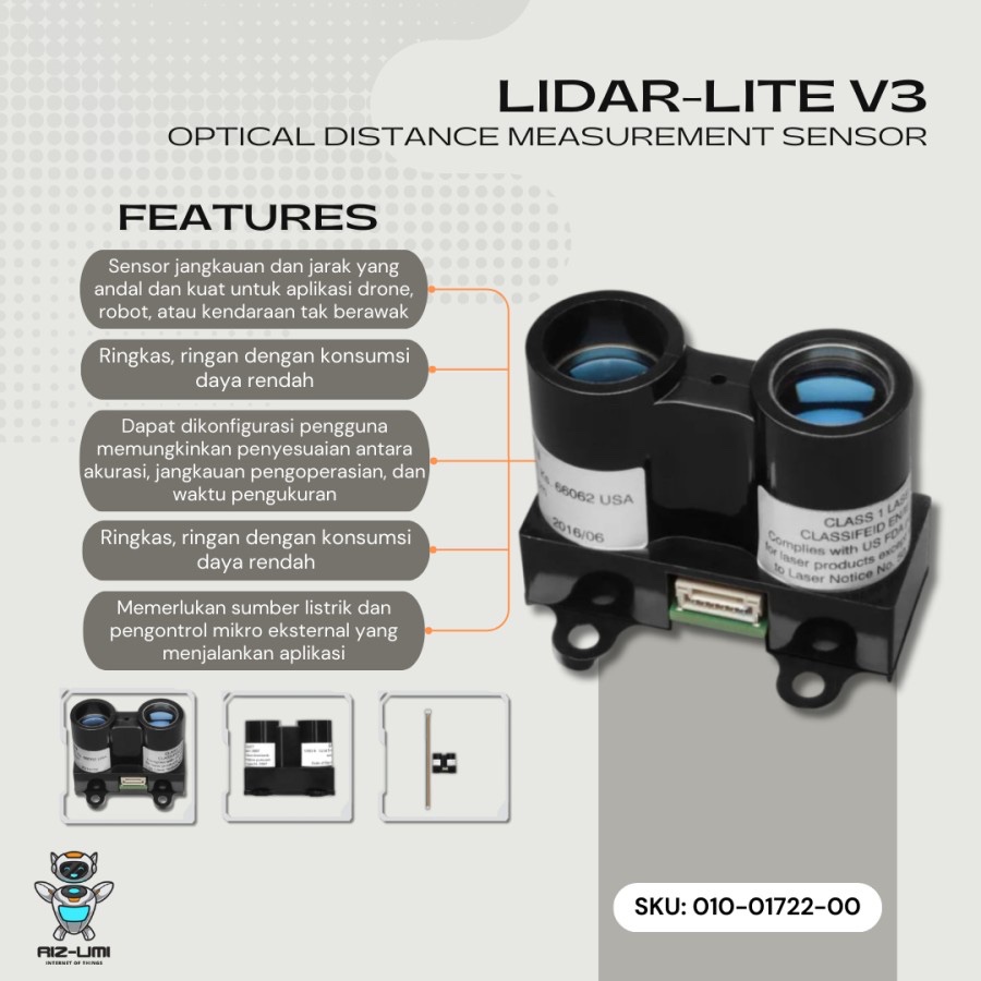 Garmin LIDAR-Lite Optical Distance Sensor - V3
