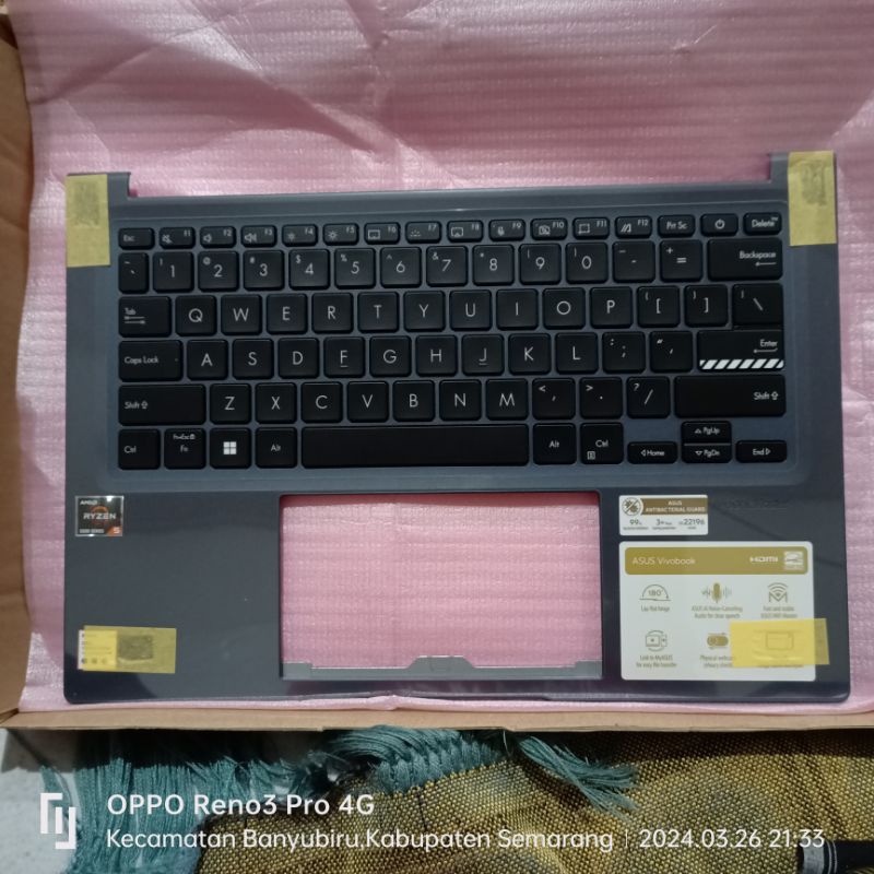 FRAME KEYBOARD LAPTOP Asus VivoBook 14X M1403 M1403Q M1403QA