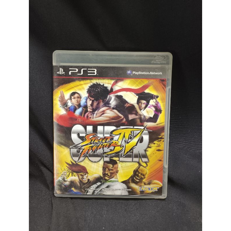 kaset ps 3 super street Fighter IV
