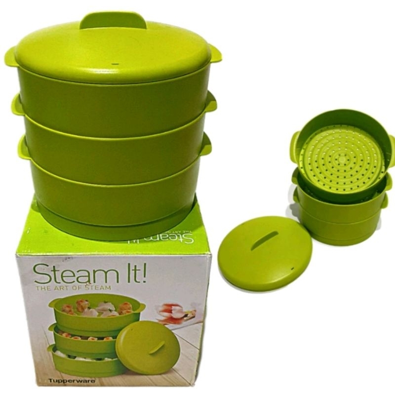 steam it 3 susun Tupperware original 100% new