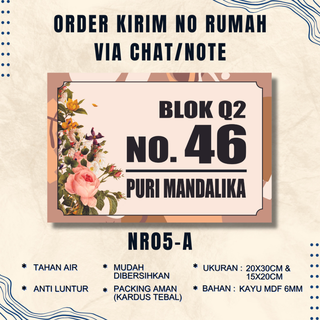 GEUNGGEU - HIASAN DINDING BLOK NOMOR RUMAH TEMPEL MINIMALIS HIASAN PINTU / PLAT NOMER RUMAH  / NO RU