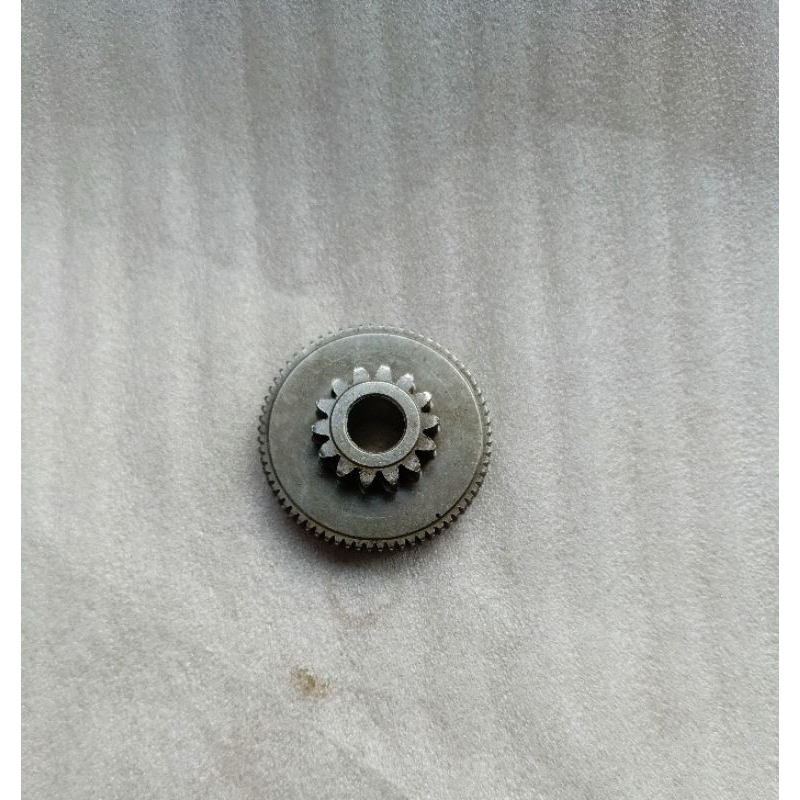 gigi gear penghantar stater smash 110 smash lama original copotan