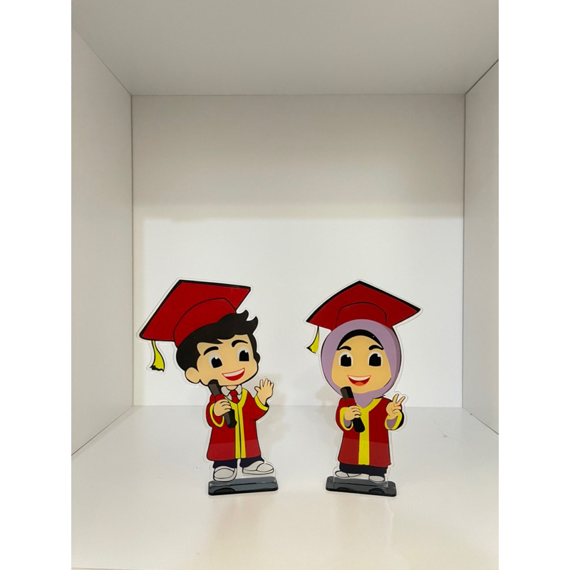 Piala Wisuda Anak Akrilik Plakat Wisuda Akrilik Piala Wisuda Akrilik Paud