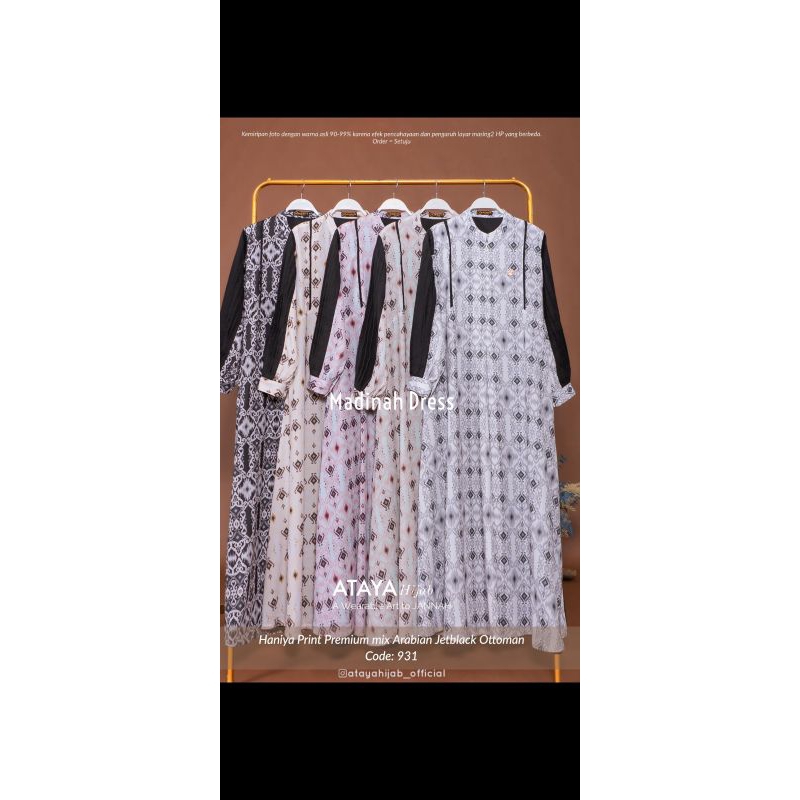 madinah dress by ataya hijab