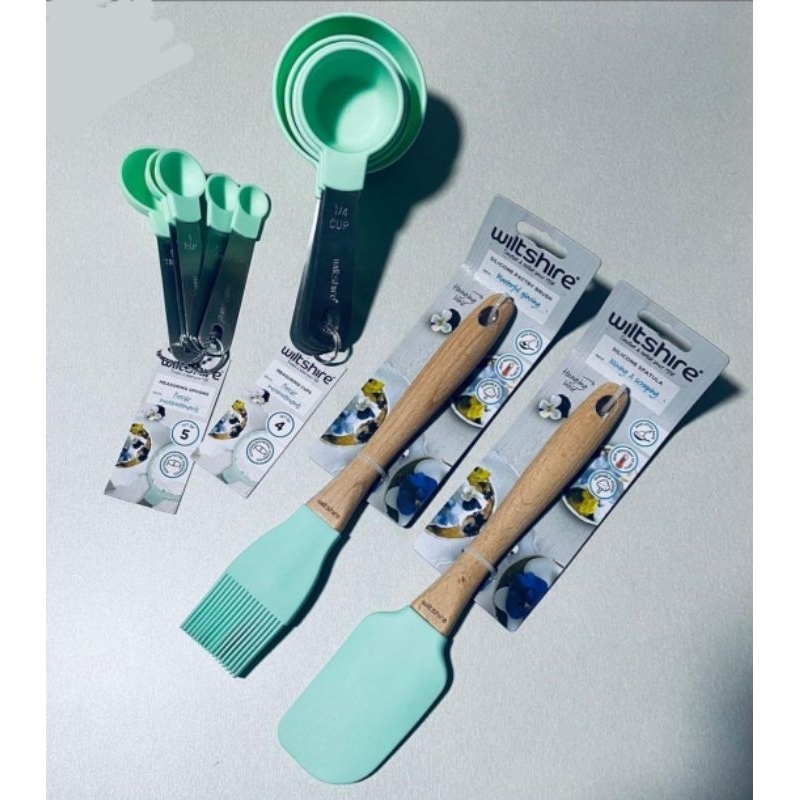 Australia Wiltshire Baking Series Cupcake Case 12Pcs Set Sendok Takaran Measuring Spoon Takar Piping