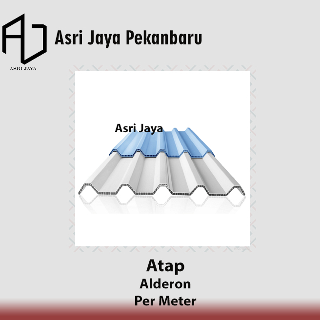Atap Alderon Lite Atap uPVC 6mm - Pekanbaru / harga per meter