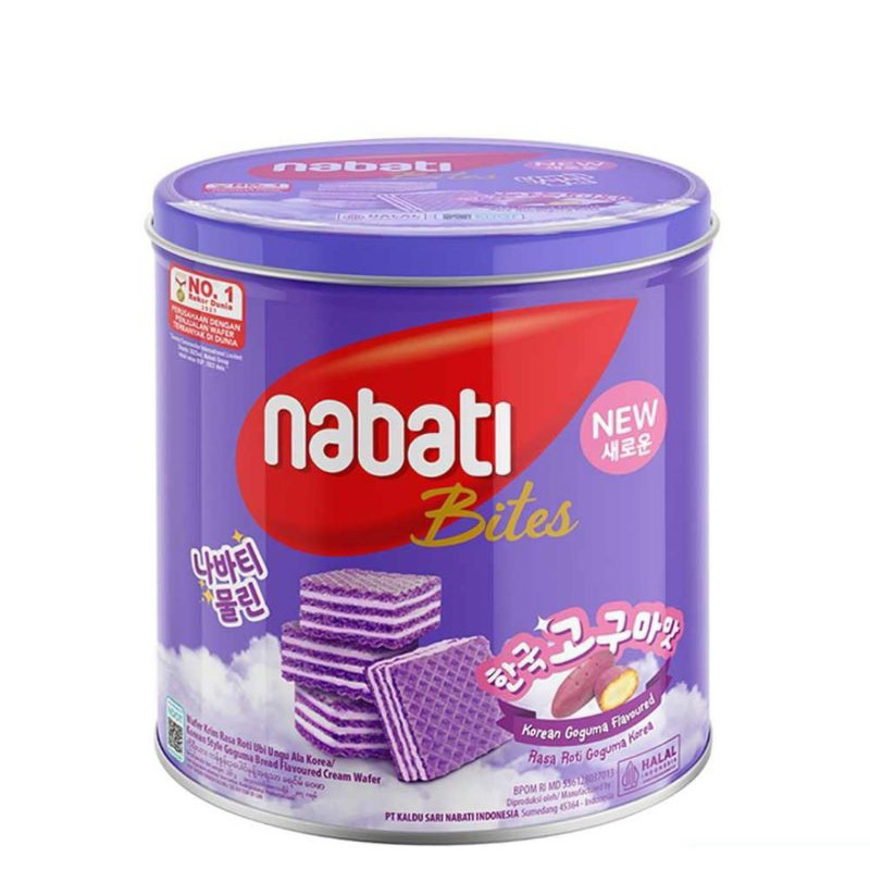 

NABATI Wafer Korean Flavour Wafer Goguma Korean Flavour 287 Gr Original