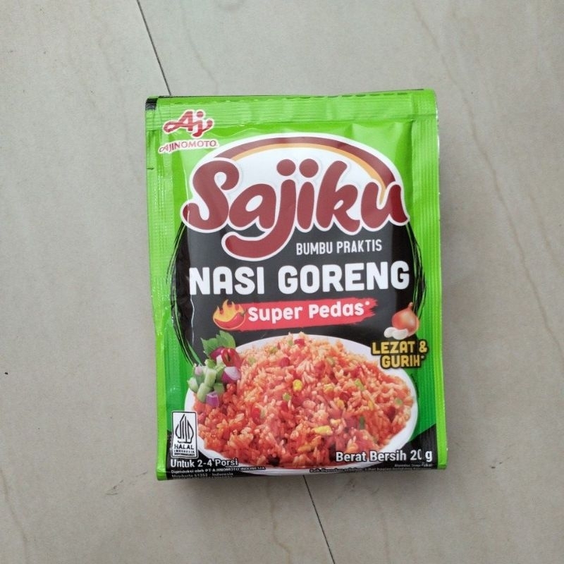 

Bumbu nasi goreng super pedas sajiku 20g