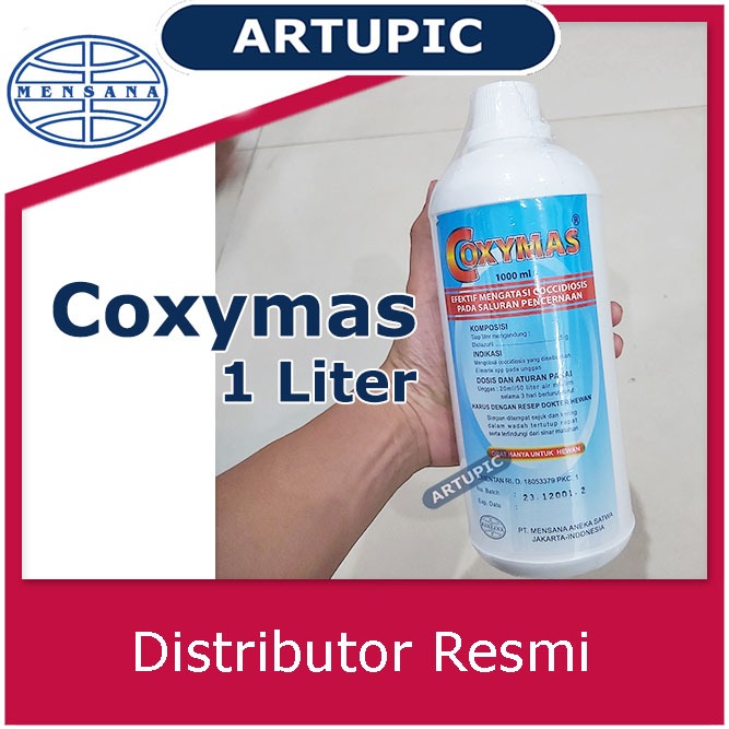 Coxymas 1 liter Mengatasi Berak Darah Cocci Pencernaan Unggas Ayam