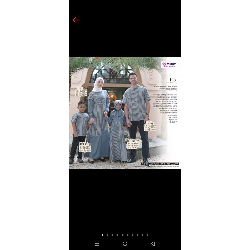 #MUTIF#KOKO#BAJU LEBARAN