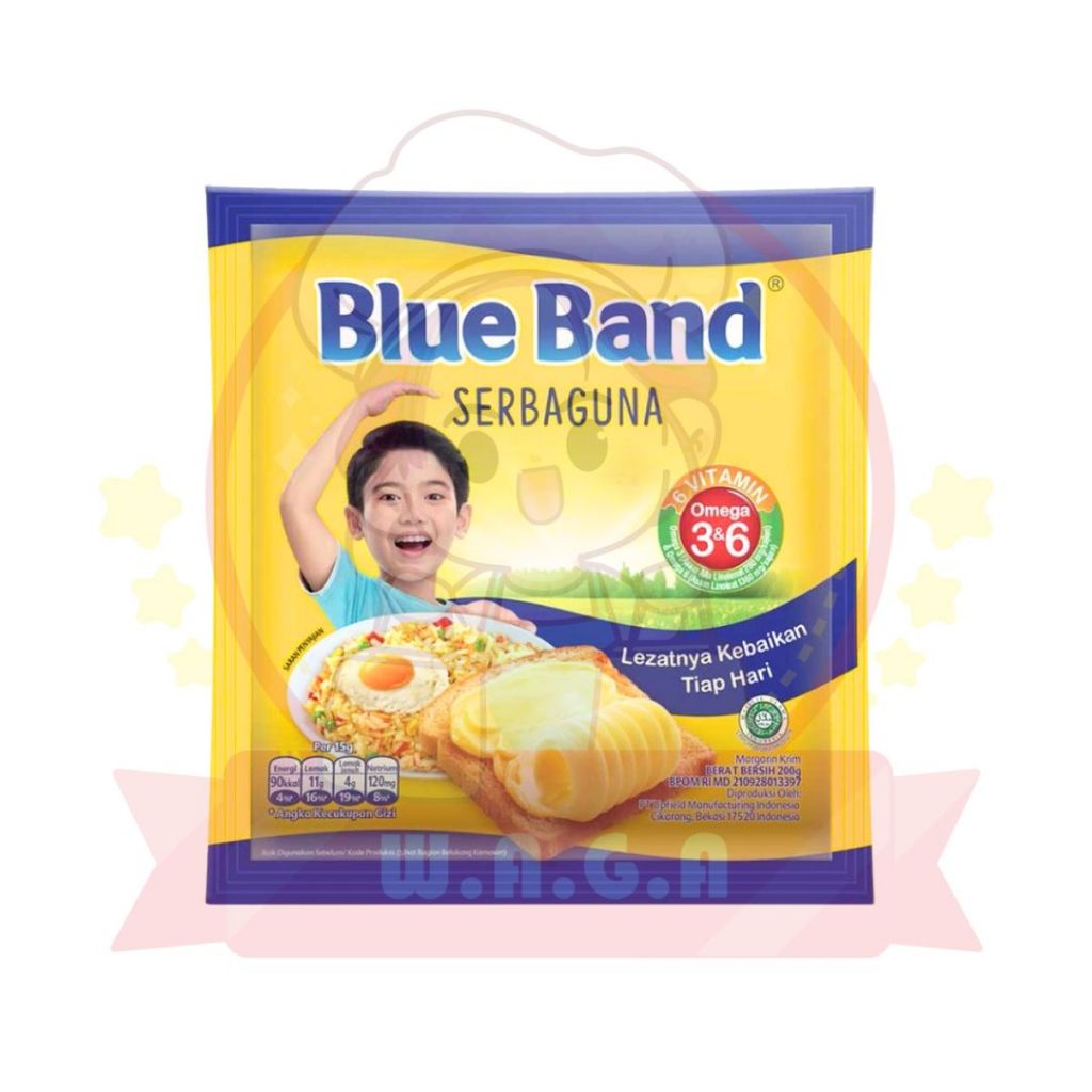 

MARGARIN KUNING BLUEBAND SERBAGUNA 200 GR