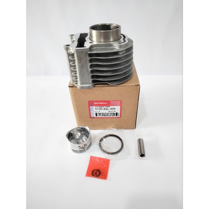 Blok seher +.piston KZL BEAT FI SPACY FI SCOOPY FI (STATER KASAR)