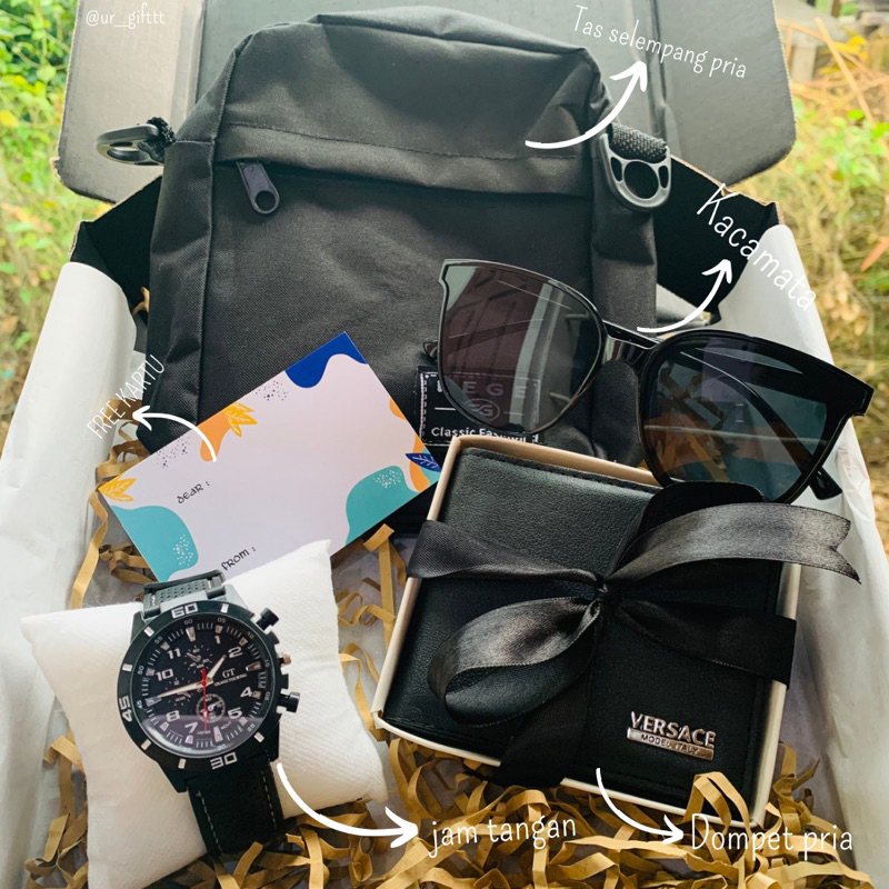 

HAMPERS buat cowok/pacar/sahabat/teman Serba hitam HAMPER AESTETIK #hampers #hadiah