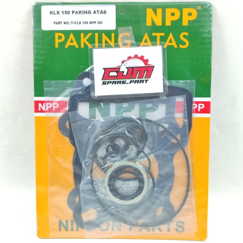 Paking gasket top set Kawasaki KLX tracker 150 original npp