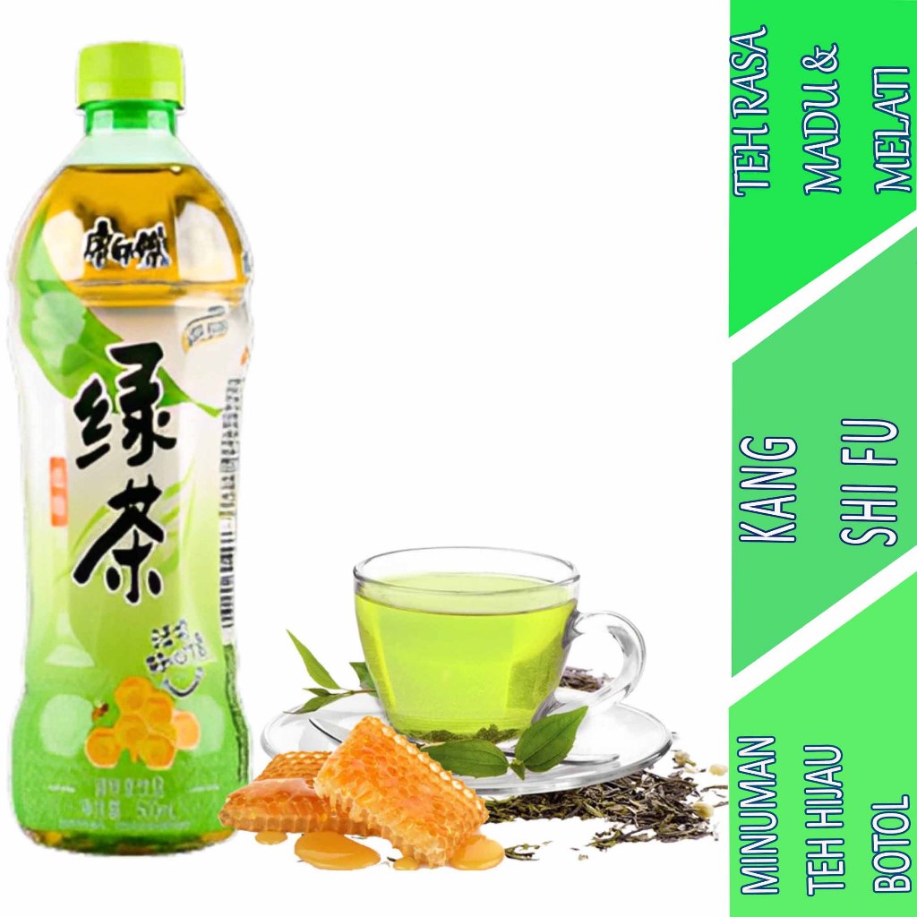 

Teh Rasa Madu & Melati - Kang Shi Fu - Minuman Teh Hijau - 500ml