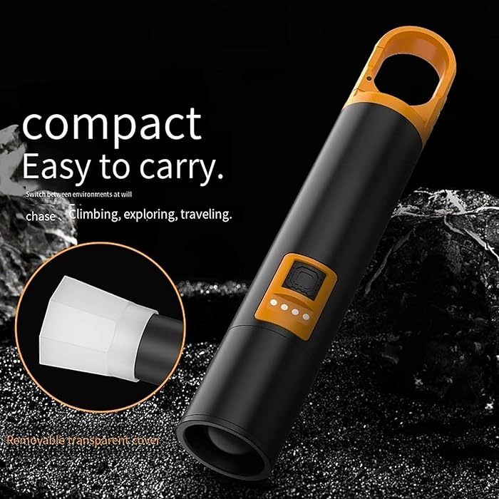 Senter Jarak Jauh Multifungsi / Senter LED Terang Jarak Jauh / Senter Multifungsi