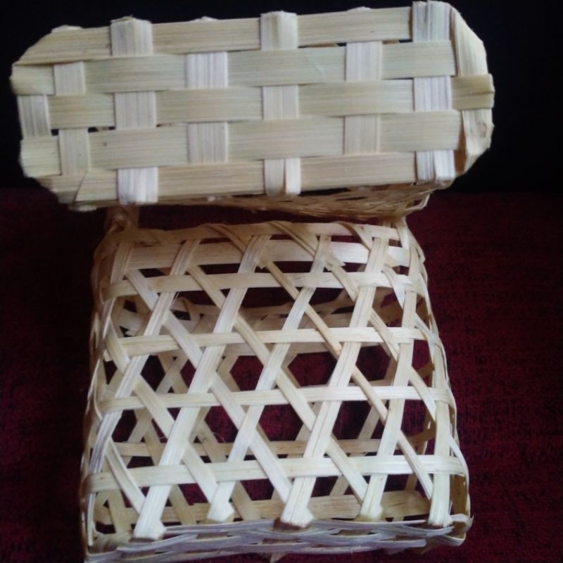 keranjang anyaman bambu keranjang dodol buah