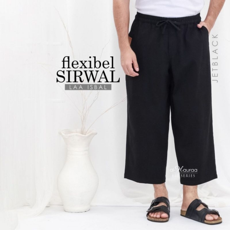Celana Jetblack FLEXIBEL SIRWAL LAA ISBAL AL-HAURAA