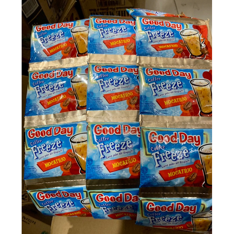 

KOPI Good day FREEZE Mocafrio 30g RENCENG ( ISI 10 )