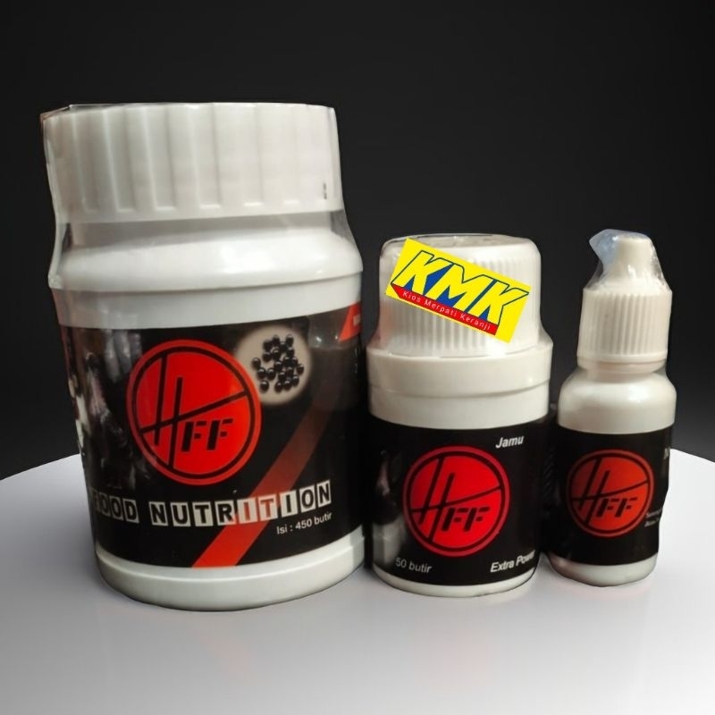 JAMU MERPATI HFF 3in1 TETES HFF IDEAL HFF / Food Nutrision , Pil Alus Jamu RJB Jamu 99 Elit VETAFARM