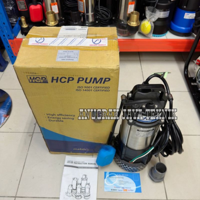 Pompa Celup Air Kotor 750 Watt Otomatis Pompa HCP A-21F 1HP 1Phase