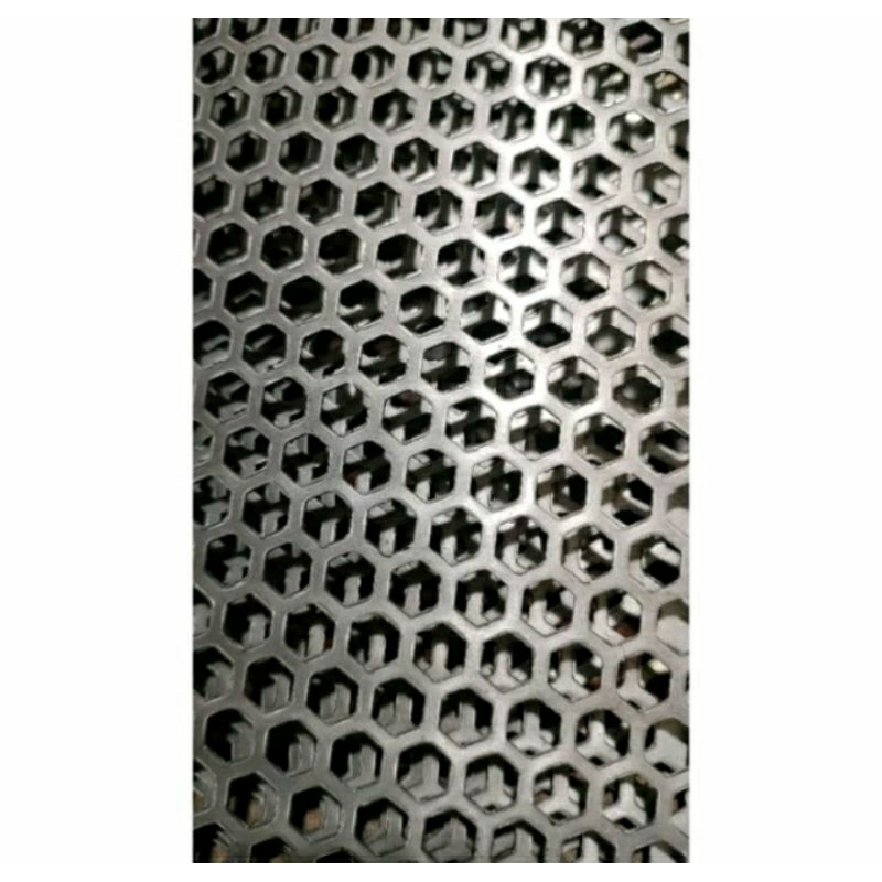 Ram / gril box Speaker segi enam tebal 0,8mm ukuran 100x40cm