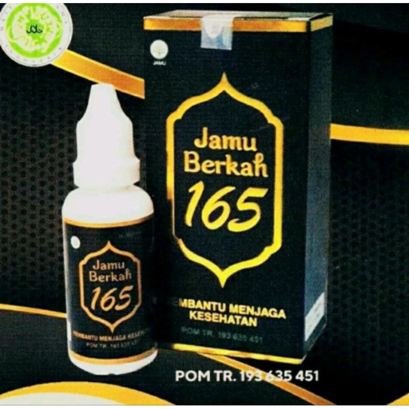 Berkah 165 jamu tetes praktis original