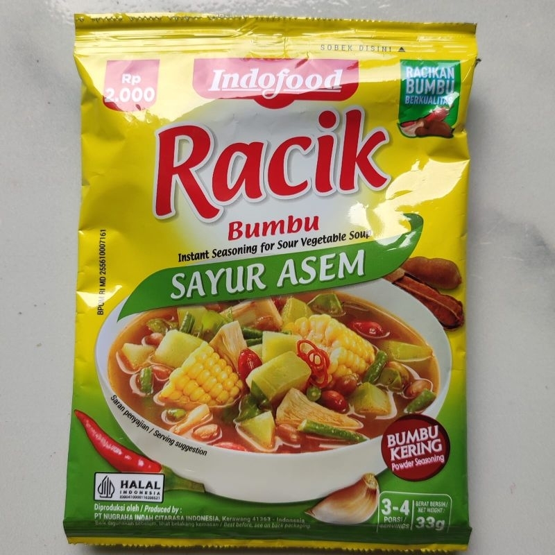 

Racik Bumbu Sayur Asem 33gram