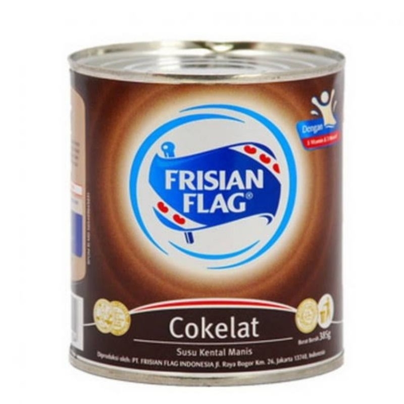 

Susu bendera kaleng coklat 370g