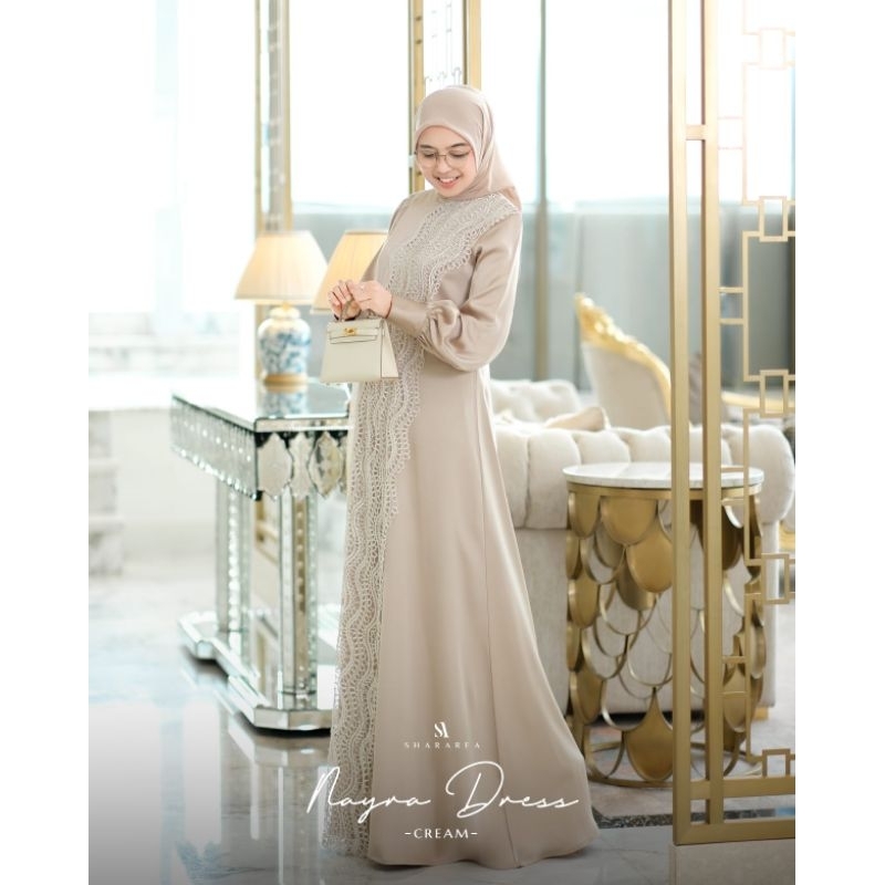 SALE || NAYRA DRESS (dress saja) by Shararea
