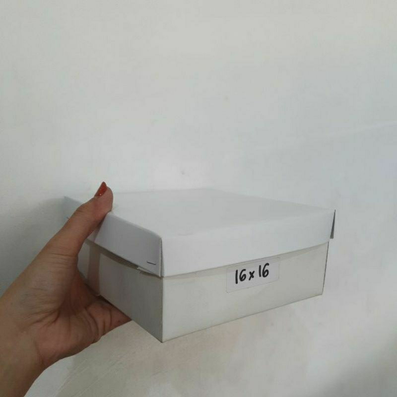 

Dos Nasi Box Nasi Putih Gilap 16x16 minimal 10 pcs
