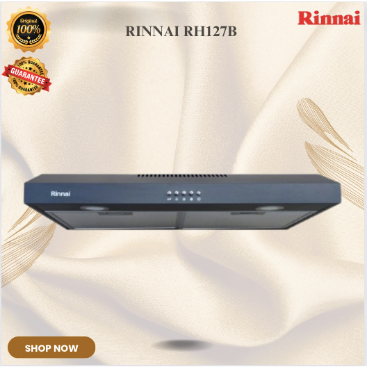 Rinnai Cooker Hood RH127B 70cm/Penghisap Asap 70cm/Penghisap Asap Dapur/Cooker Hood 70cm/Cooker Hood