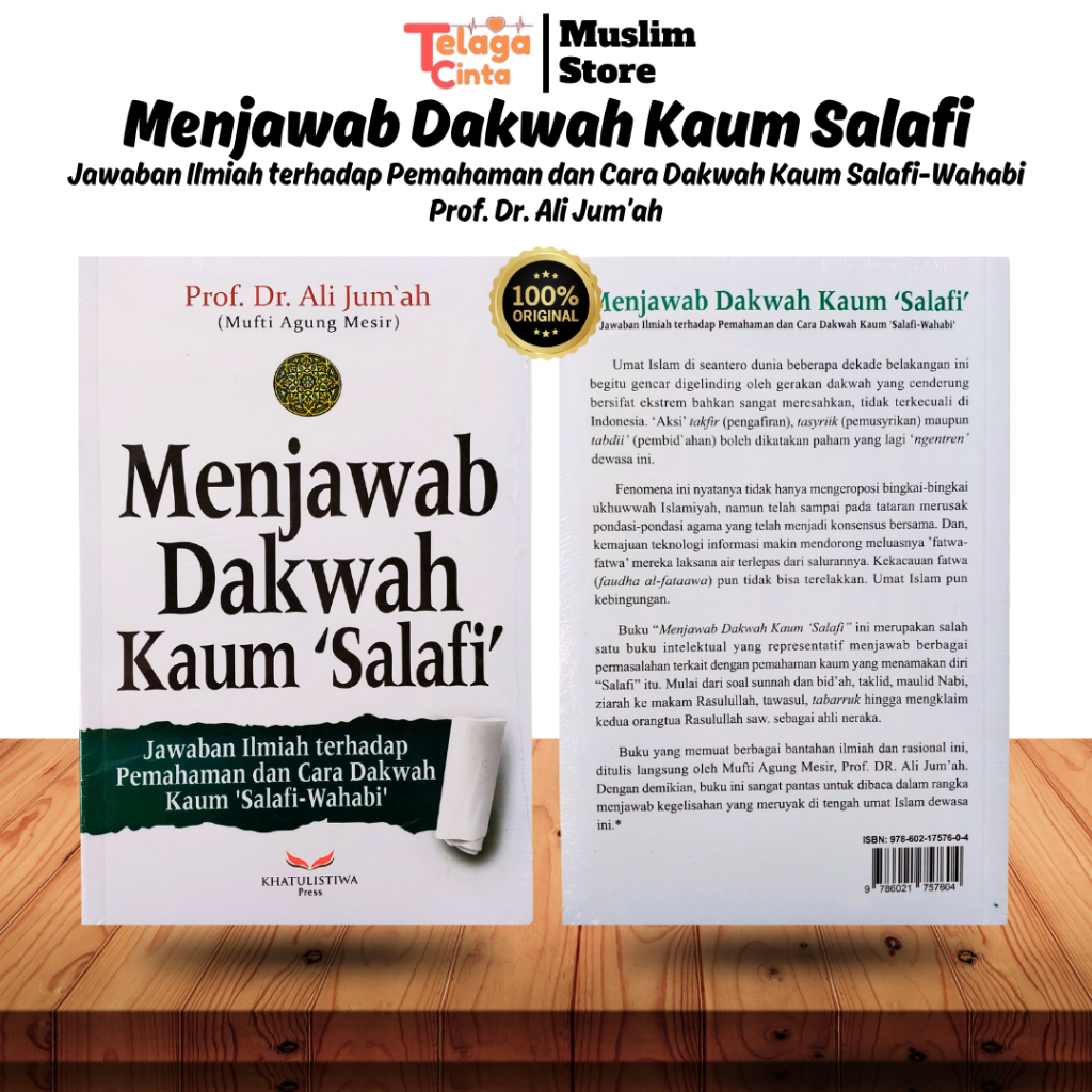 [ DIJAMIN ORIGINAL] Menjawab Dakwah Kaum Salafi - Syekh Ali Jum'ah  - Khatulistiwa