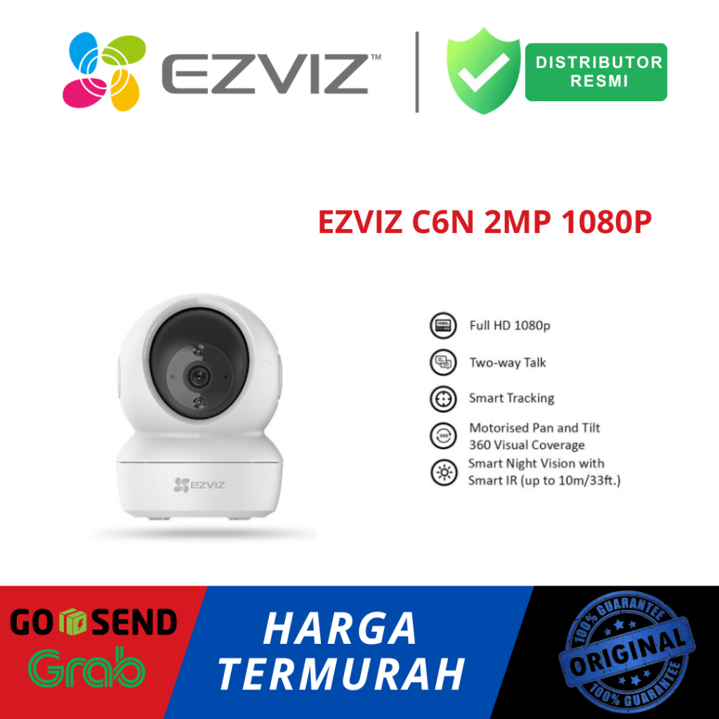 EZVIZ C6N 2MP 1080P + bracket