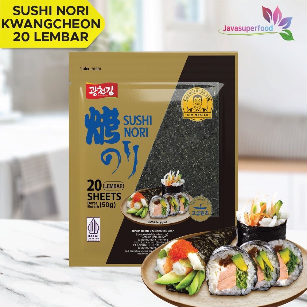 

Sushi Nori Kwangcheon Kim Seaweed Rumput Laut Sushi Untuk Kimbab/Gimbab