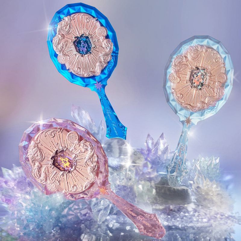 Flower Knows Moonlight Mermaid Series Hand Mirror / Cermin