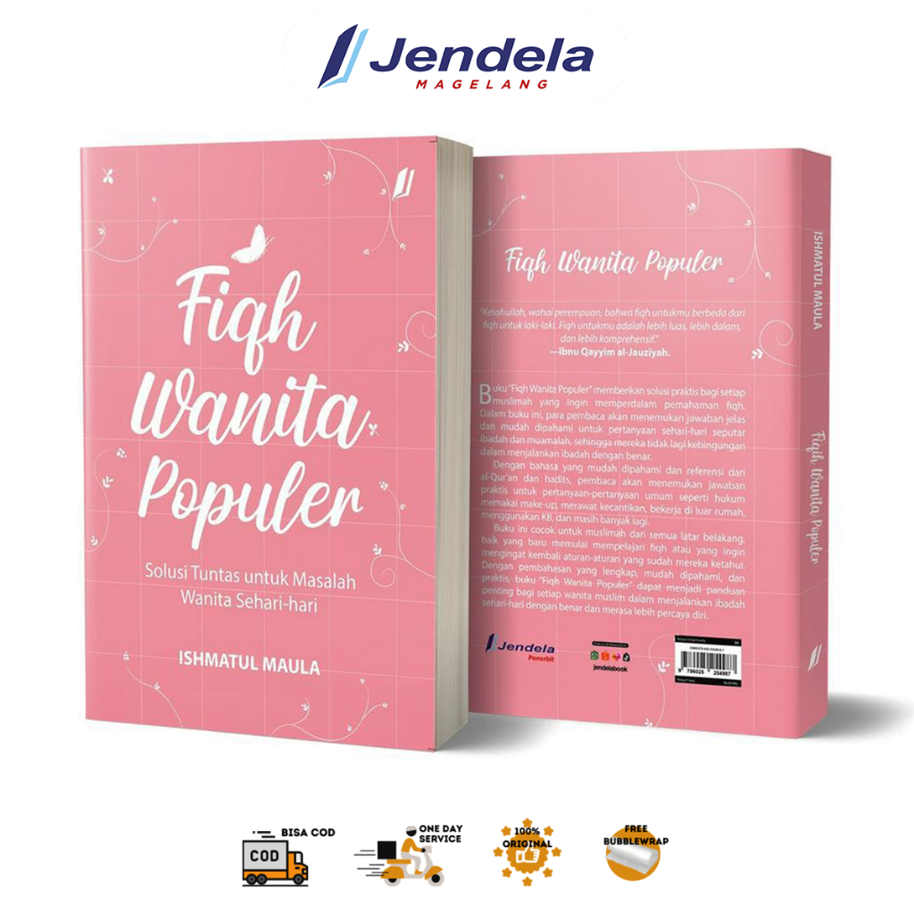 Buku Fiqih Islami Fiqh Wanita Populer - Fiqih Wanita Solusi Tuntas Untuk Masalah Wanita Sehari-Hari 