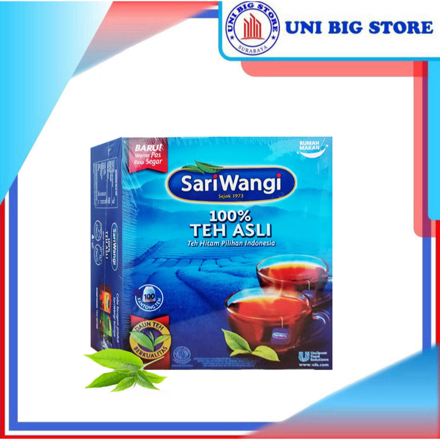 

SariWangi tb Teh Celup Hitam Asli 100 Sachets