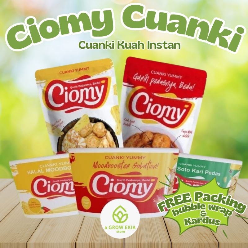

CIOMY Cuanki Cheese Ayam Keju Pedas Chicken Spicy Instan Kereta Api