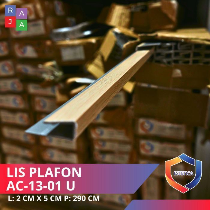 Lis tutup Wallboard Panel dan Wallpanel PVC Board Panjang 2,90 Meter