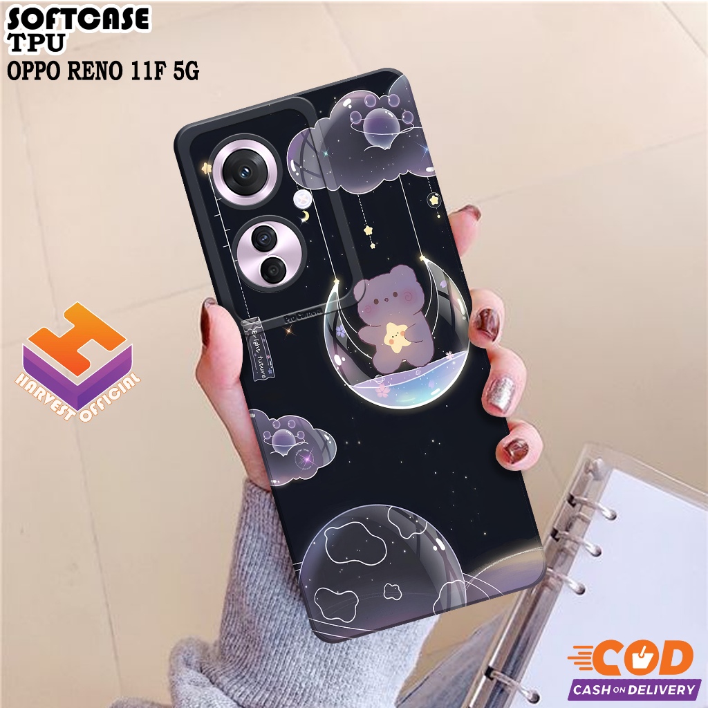 Case Hp Oppo Reno 11F 5G 2024 - Softcase Oppo Reno 11F 5G Terbaru - Casing Oppo Reno 11F 5G - Kesing
