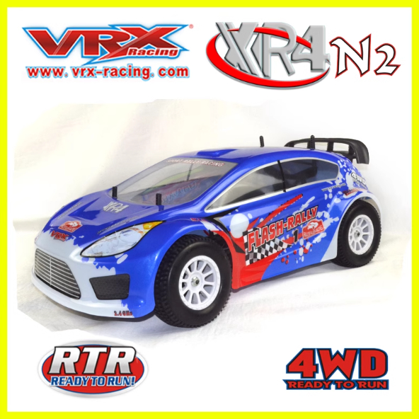 Rc Car VRX Rally 1/10 Nitro Engine Offroad RTR 2 SPEED