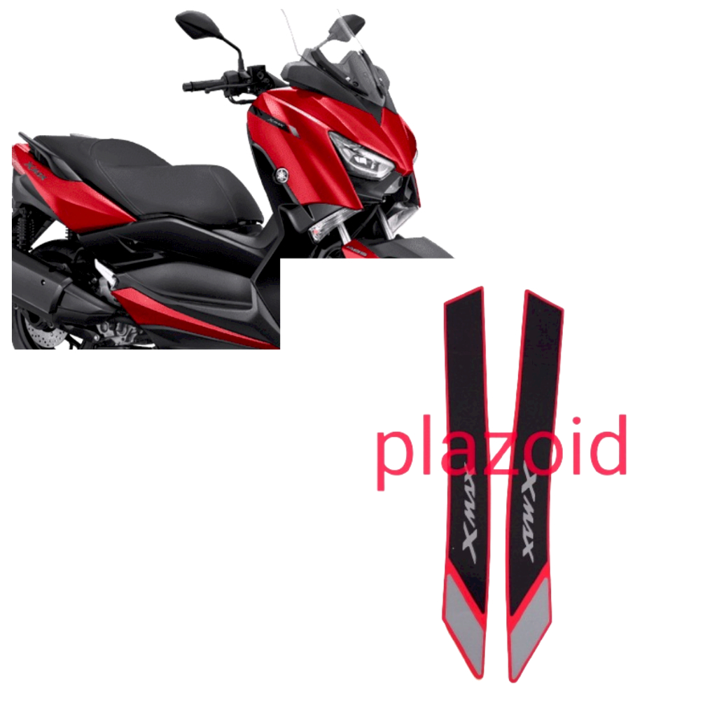 stiker striping lis body motor yamaha xmax 2022 2023 merah