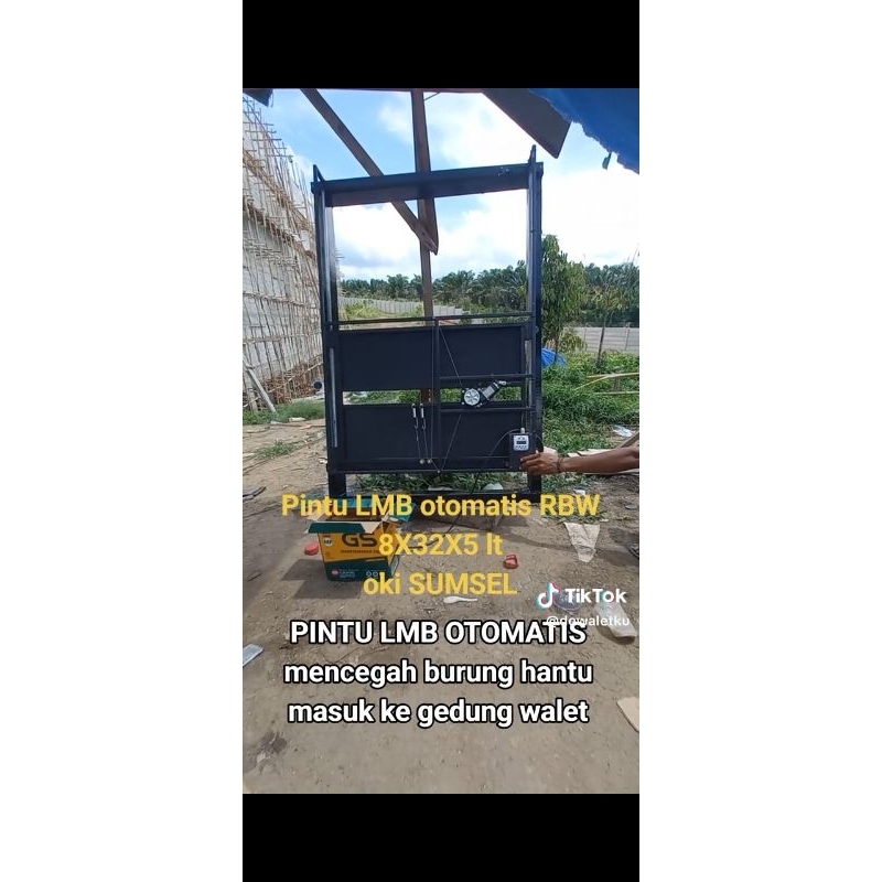 PINTU OTOMATIS RUMAH WALET.PINTU RUMAH WALET.PINTU ANTI BURUNG HANTU