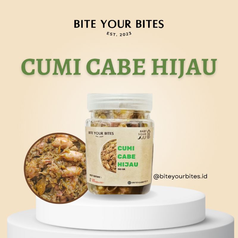 

Cumi Cabe Hijau - Bite Your Bites 150 gr