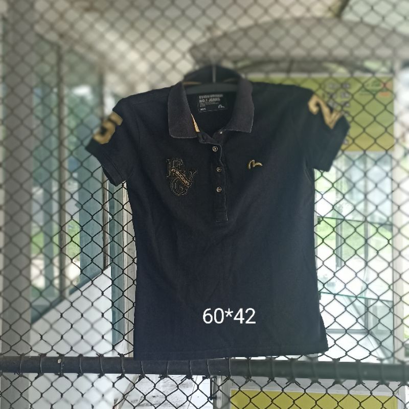 evisu genes polo shirt cewek