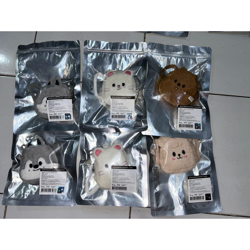 Skzoo original bagpack wolfchan jiniret Han quokka puppym magic school