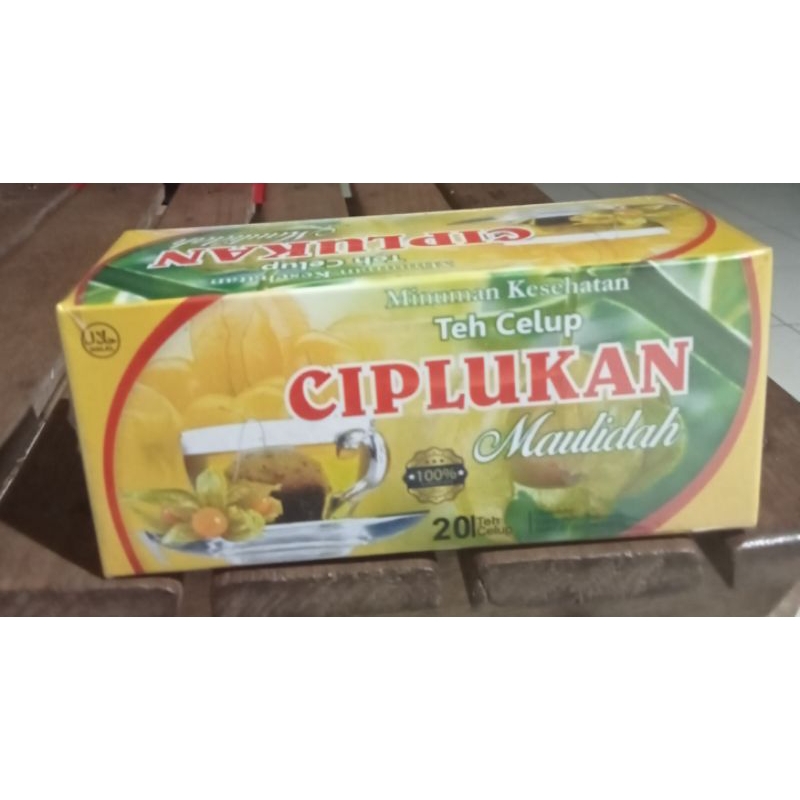 

PAKET 2 Teh celup daun/ Batang ciplukan//Obat herbal Teh celup daun ciplukan isi 20 pcs.