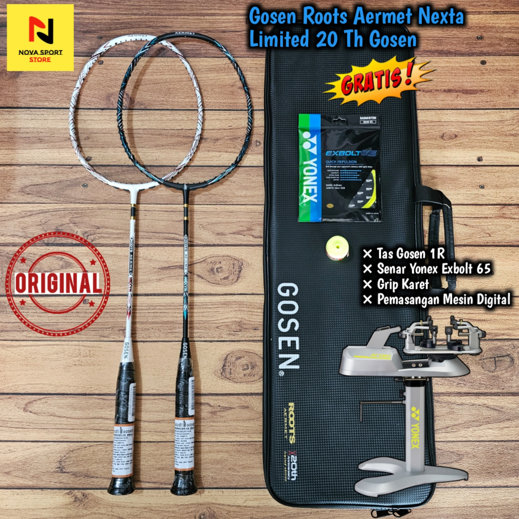 Raket Badminton Gosen Roots Aermet Nexta