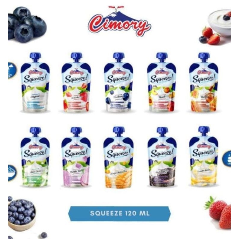 

Cimory Squeeze 120gr